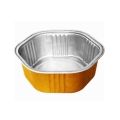 Easy opening Disposal Aluminium Foil Container For Food